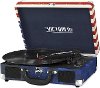 Bluetooth Suitcase Record Player - American Flag