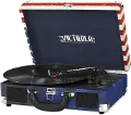 Bluetooth Suitcase Record Player - American Flag