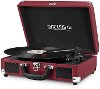 Bluetooth Suitcase Record Player - Marsala