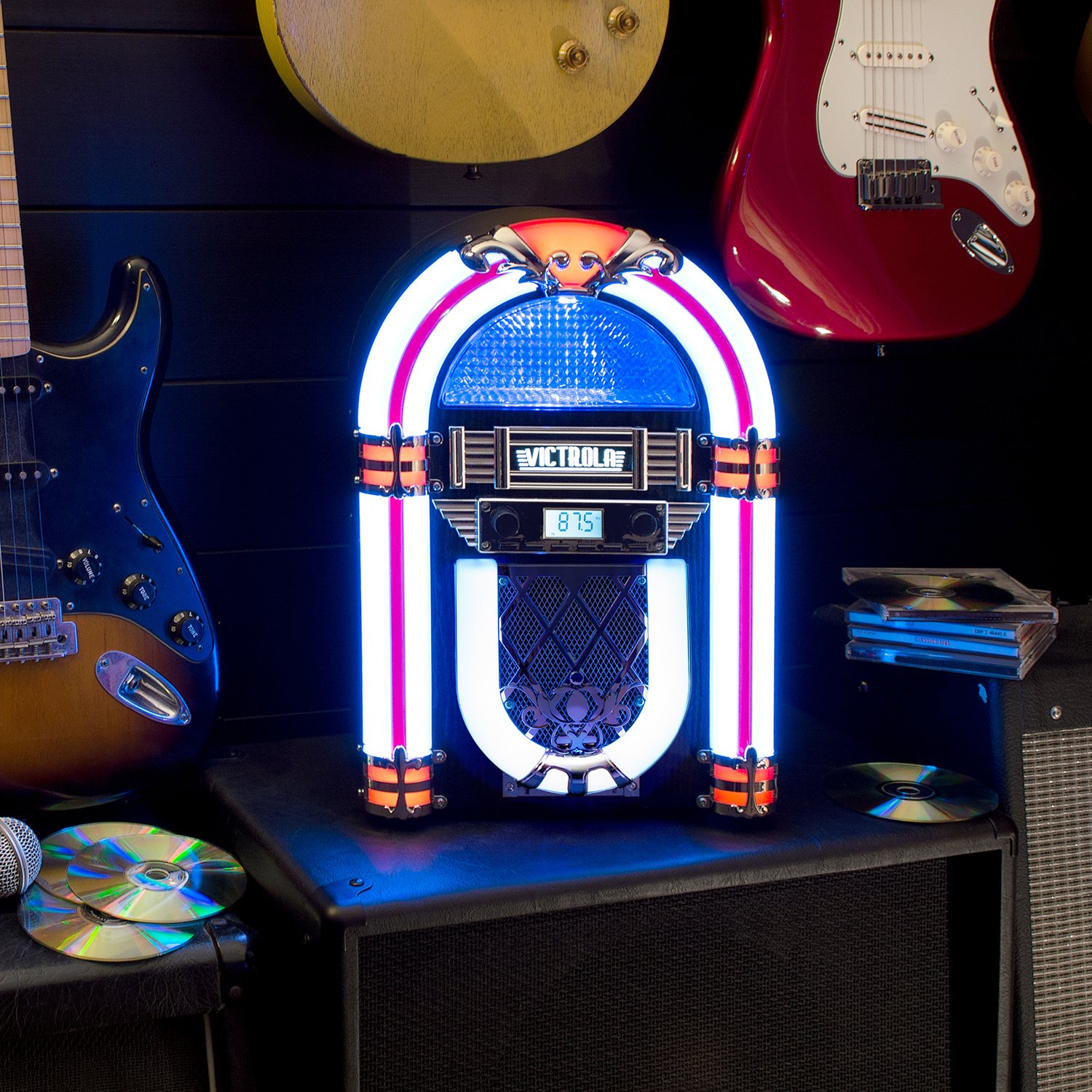 Countertop Jukebox - Silver-2