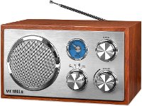 Wooden Desktop Bluetooth Radio - Mahogany