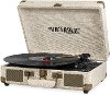 Suitcase Record Player - Light Gray