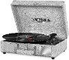 Suitcase Record Player - Shiplap Gray