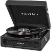 3-in-1 Bluetooth Suitcase Record Player - Black