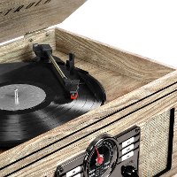 Victrola Bluetooth Record Player with 3-speed Turntable-2