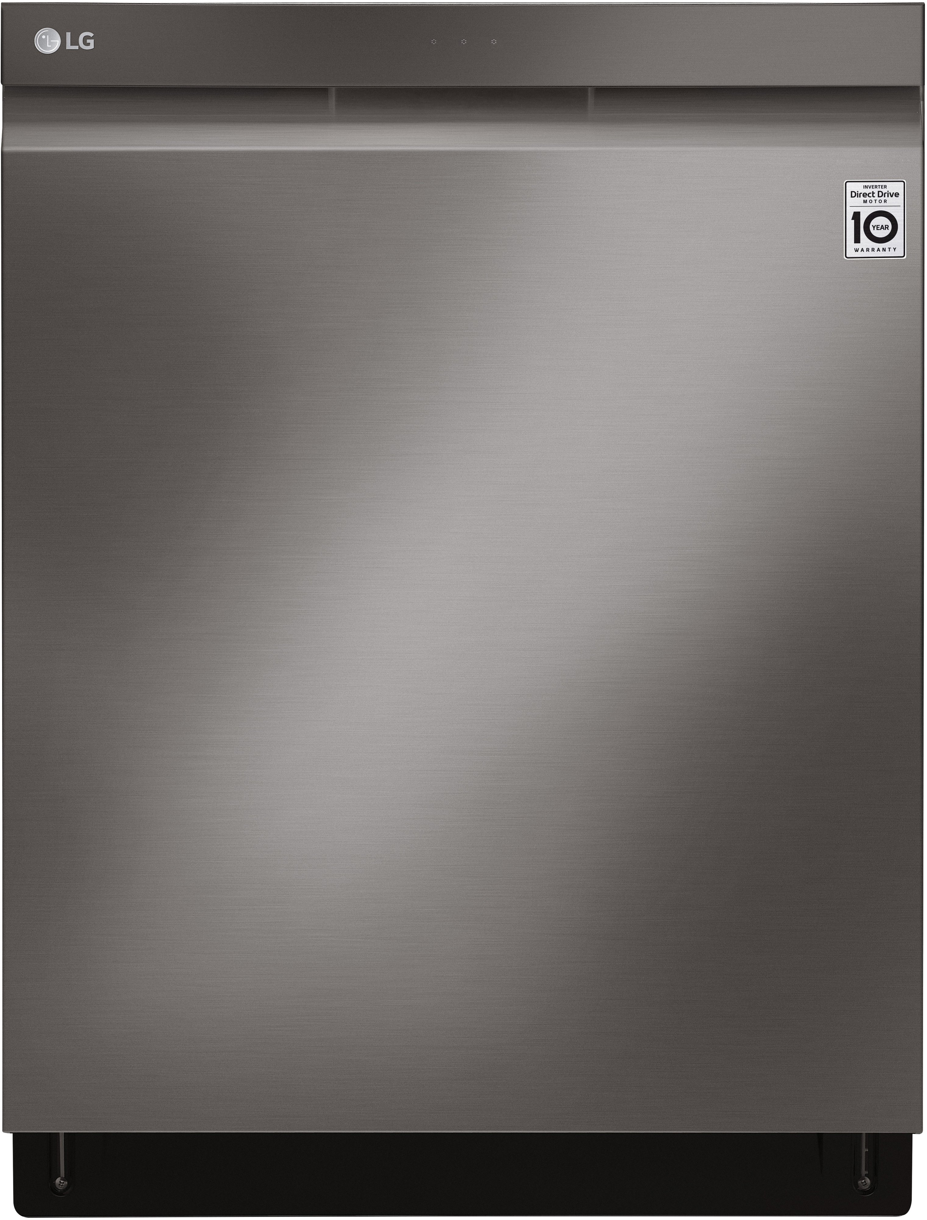 LDP7808BD LG Dishwasher with QuadWash System and Smart Home Features - Black Stainless Steel-1