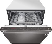 LDP7808BD LG Dishwasher with QuadWash System and Smart Home Features - Black Stainless Steel-2
