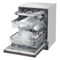 LDP7808BD LG Dishwasher with QuadWash System and Smart Home Features - Black Stainless Steel-4
