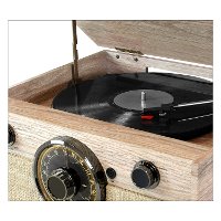 Victrola 4-in-1 Modern Bluetooth Turntable with FM Radio-3