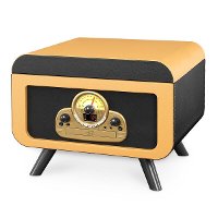 5-in-1 Tabletop Record Player with Bluetooth, CD Player-5