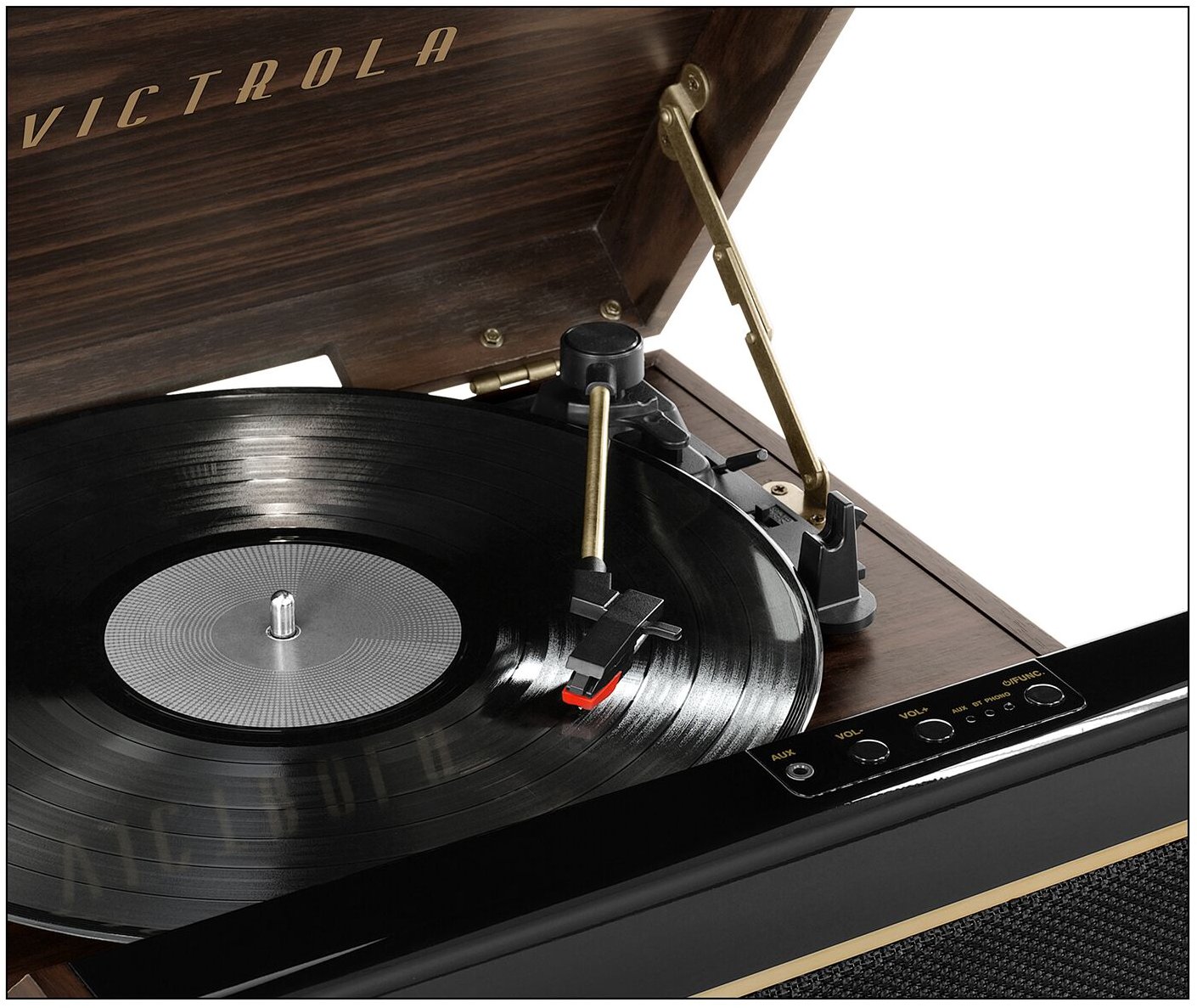 Victrola Avery Bluetooth Record Player with 3-Speed Turntable-2