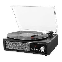 Victrola 3-in-1 Bluetooth Record Player with Built in Speakers-2