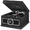 Victrola Nostalgic Bluetooth Record Player with CD, Radio, and Record Storage