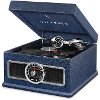 Victrola Nostalgic Bluetooth Record Player with CD, Radio, and Record Storage