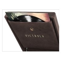 Victrola Nostalgic Bluetooth Record Player with CD, Radio, and Record Storage-2