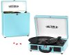 Turquoise Portable Record Player with Bluetooth - Victrola