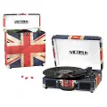 Union Jack Portable Record Player with Bluetooth - Victrola