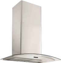 EW4636SS Broan Elite Convertible Curved Glass Chimney Range Hood - 36 Inch, Stainless Steel