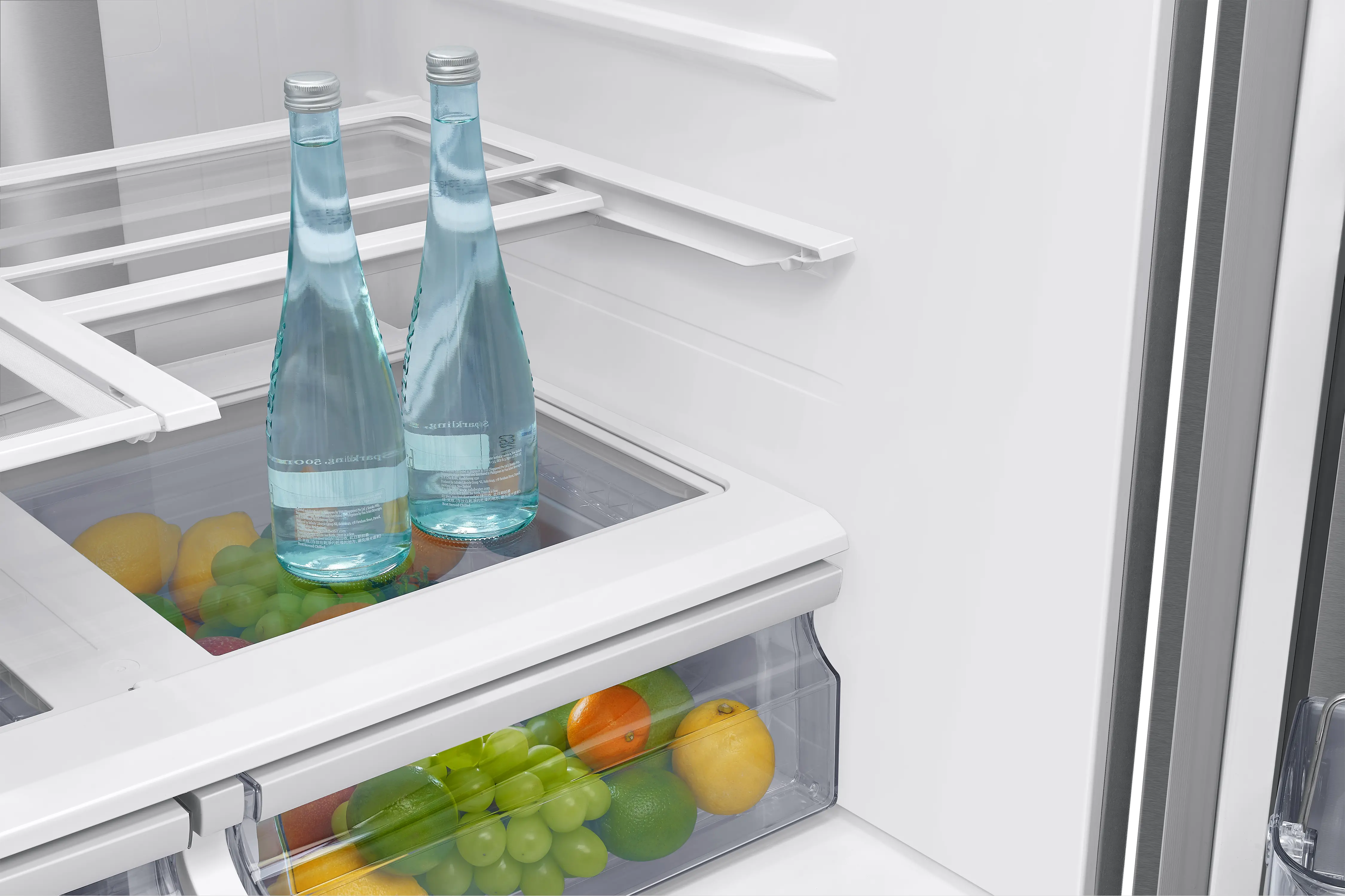 RF22R7551SR Samsung 22.4 cu ft 4 Door Refrigerator - Counter Depth Stainless Steel-6