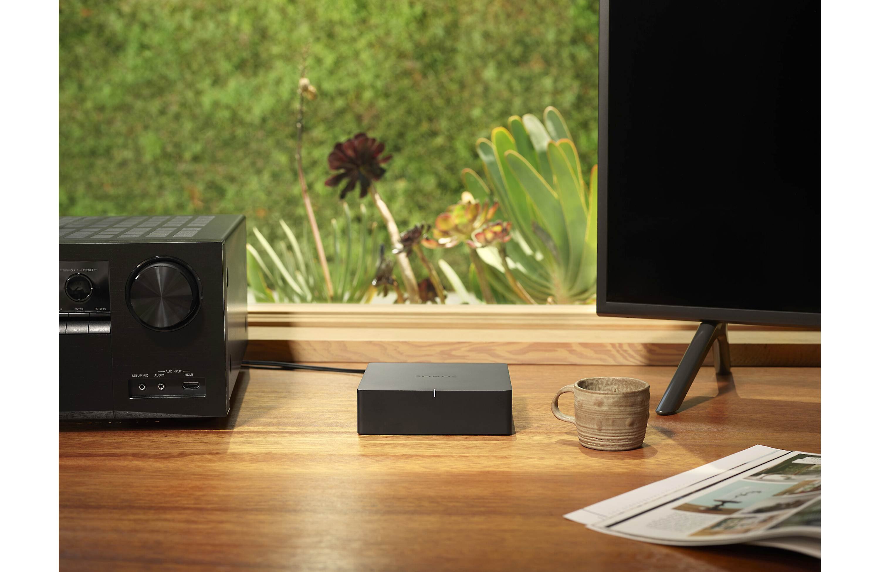 PORT - BLACK Sonos Port - Black-7