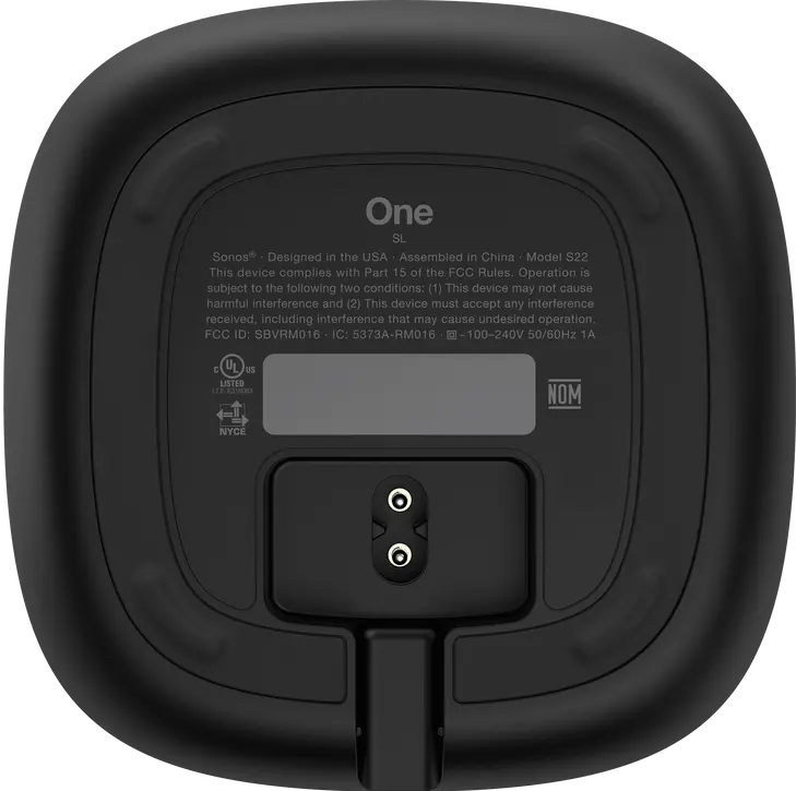 ONE SL/BLACK Sonos One SL Speaker - Black-4