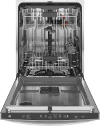 GDP665SYNFS GE Dishwasher with Dry Boost and Piranha Food Disposer - Stainless Steel-2