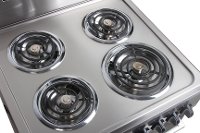ERU240P3S Avanti 24 Inch Electric Coil Range - 2.6 cu. ft. Stainless Steel-3