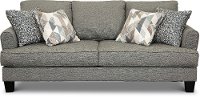 Casual Contemporary Steel Gray Sofa - Bryn