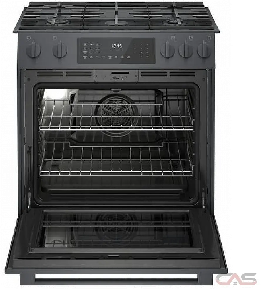 HGI8046UC Bosch 4.8 cu. ft. Gas Slide-in Range - Black Stainless Steel-2