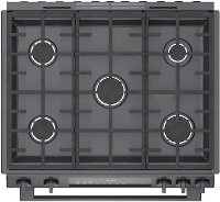 HGI8046UC Bosch 4.8 cu. ft. Gas Slide-in Range - Black Stainless Steel-3