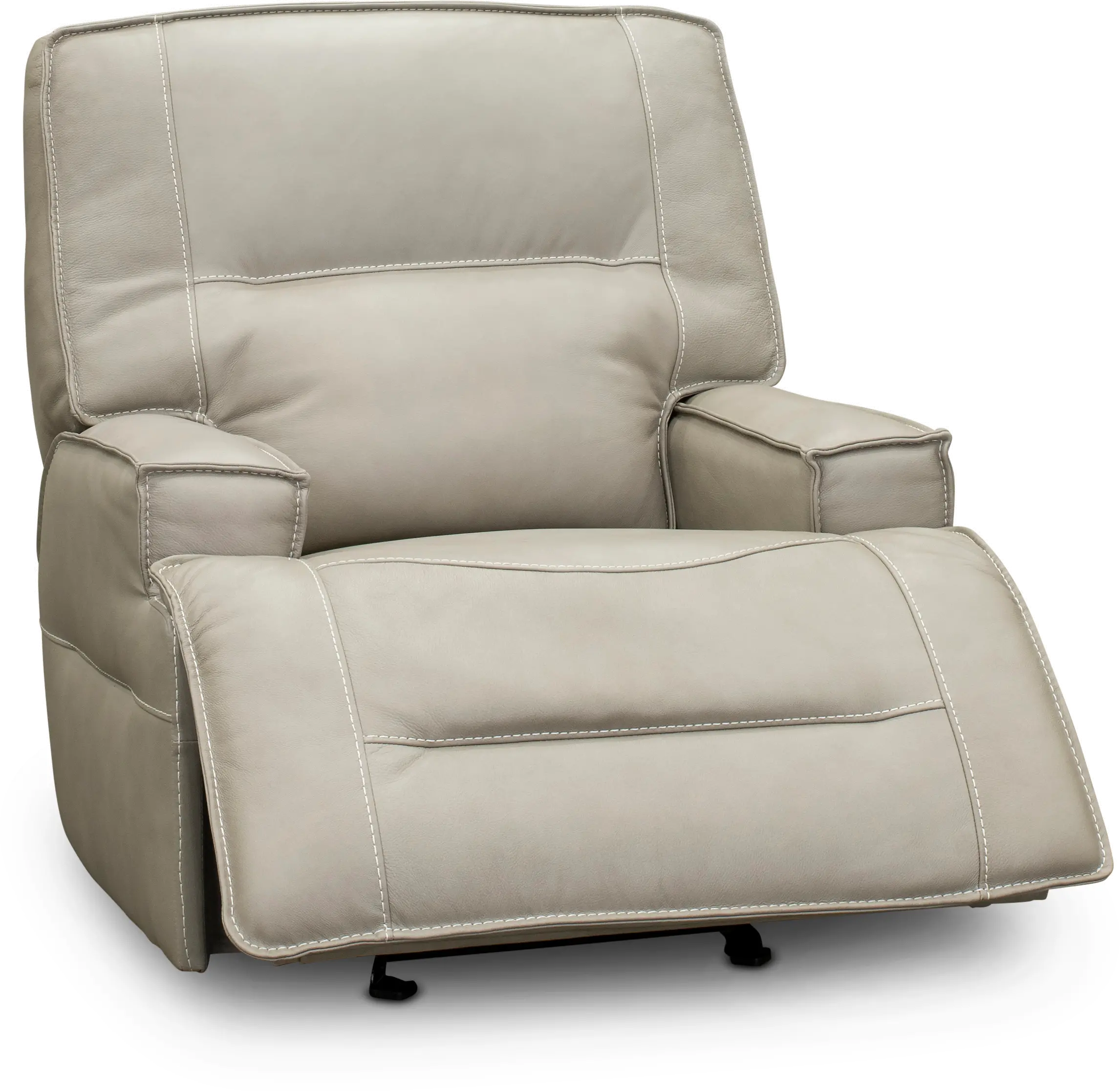 Rockies Beige Power Glider Recliner with Adjustable Lumbar-1