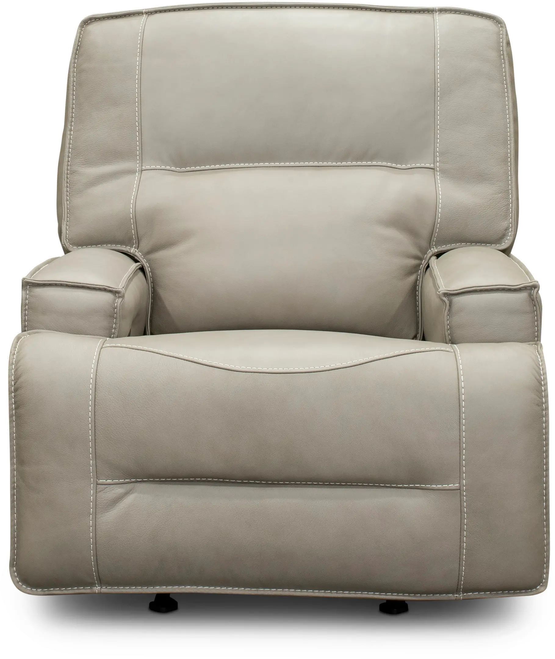 Rockies Beige Power Glider Recliner with Adjustable Lumbar-3