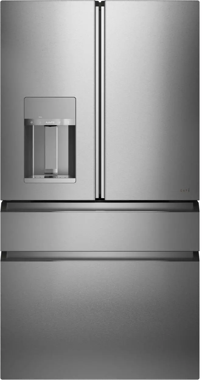 CVE28DM5NS5 Cafe 27.8 cu ft French Door Refrigerator - Platinum Glass-1