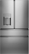 CVE28DM5NS5 Cafe 36 Inch 4 Door French Door Smart Refrigerator - 27.8 cu. ft., Platinum Glass