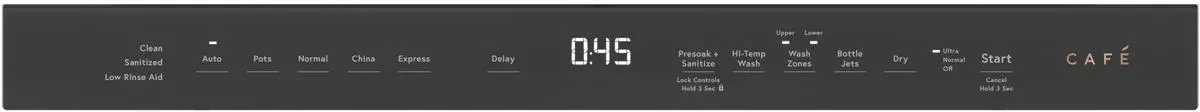 CDT845M5NS5 Cafe Top Control Dishwasher - Platinum-3