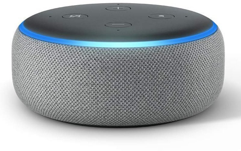 Amazon Echo Dot 3rd Gen Smart Speaker With Alexa Heather Gray Rc Willey Furniture Store