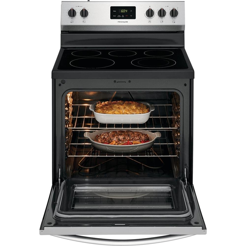 FCRE3052AS Frigidaire 30 Inch Electric Range - 5.3 cu. ft. Stainless Steel-4