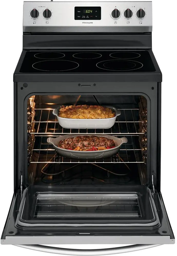 FCRE3052AS Frigidaire 30 Inch Electric Range - 5.3 cu. ft. Stainless Steel-4