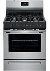 FCRG3052AS Frigidaire 30 Inch Gas Range - 5.0 cu. ft. Stainless Steel
