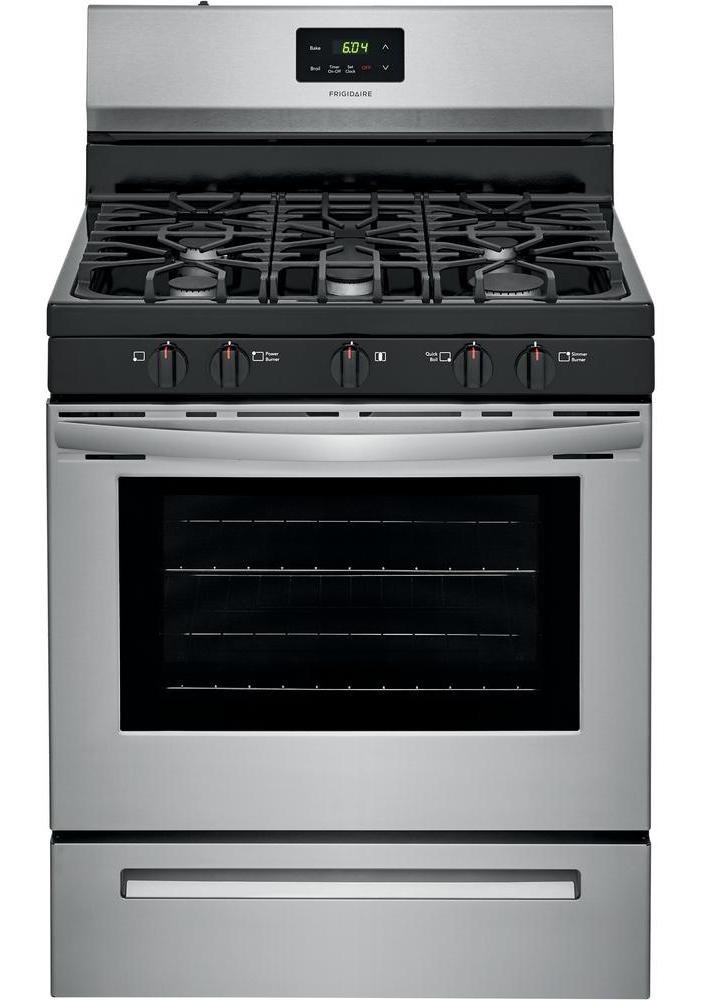 FCRG3052AS Frigidaire 30 Inch Gas Range - 5.0 cu. ft. Stainless Steel-5