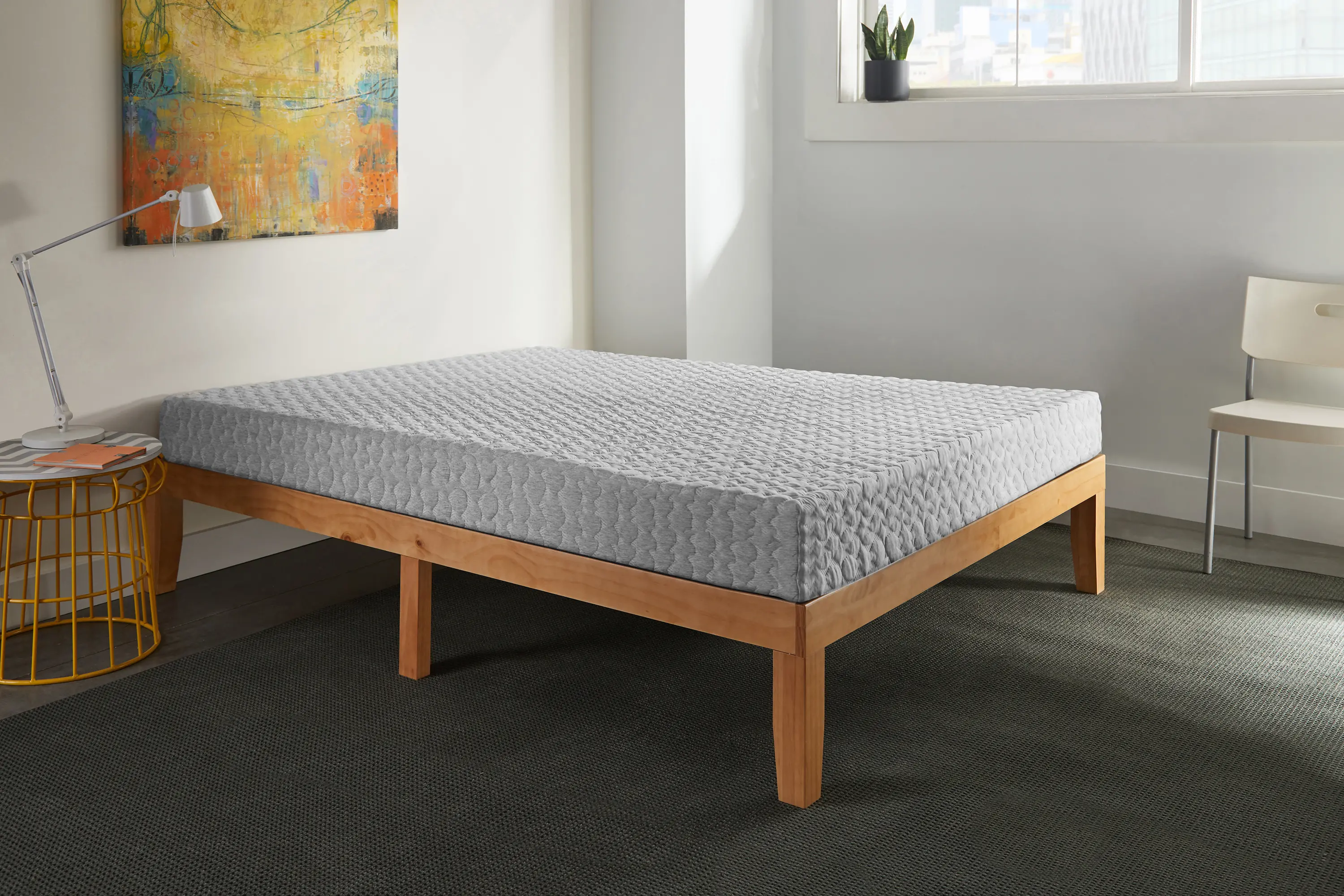 E20408-1010 Corsicana 8 Inch Memory Foam Twin Mattress - Early Bird Wrap-2
