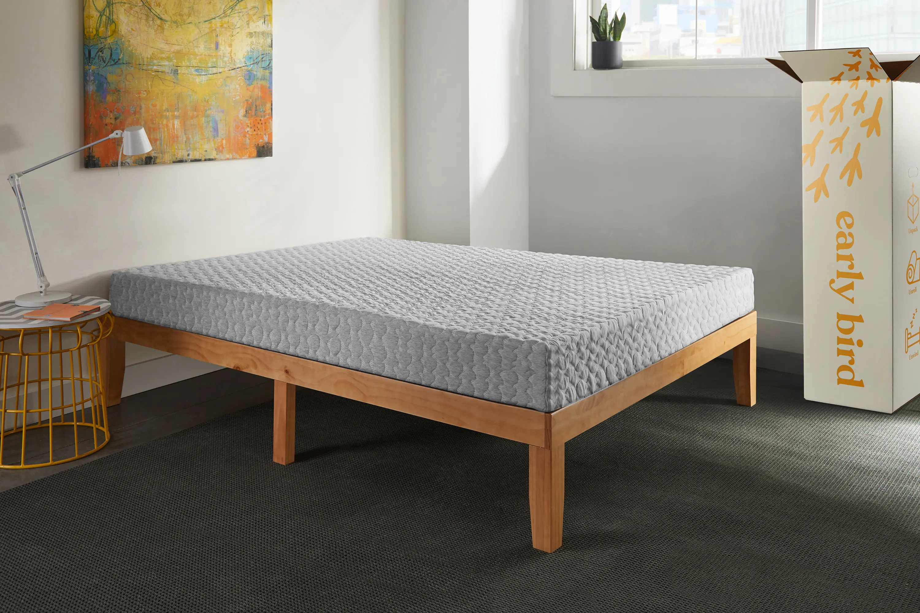 E20408-1010 Corsicana 8 Inch Memory Foam Twin Mattress - Early Bird Wrap-6