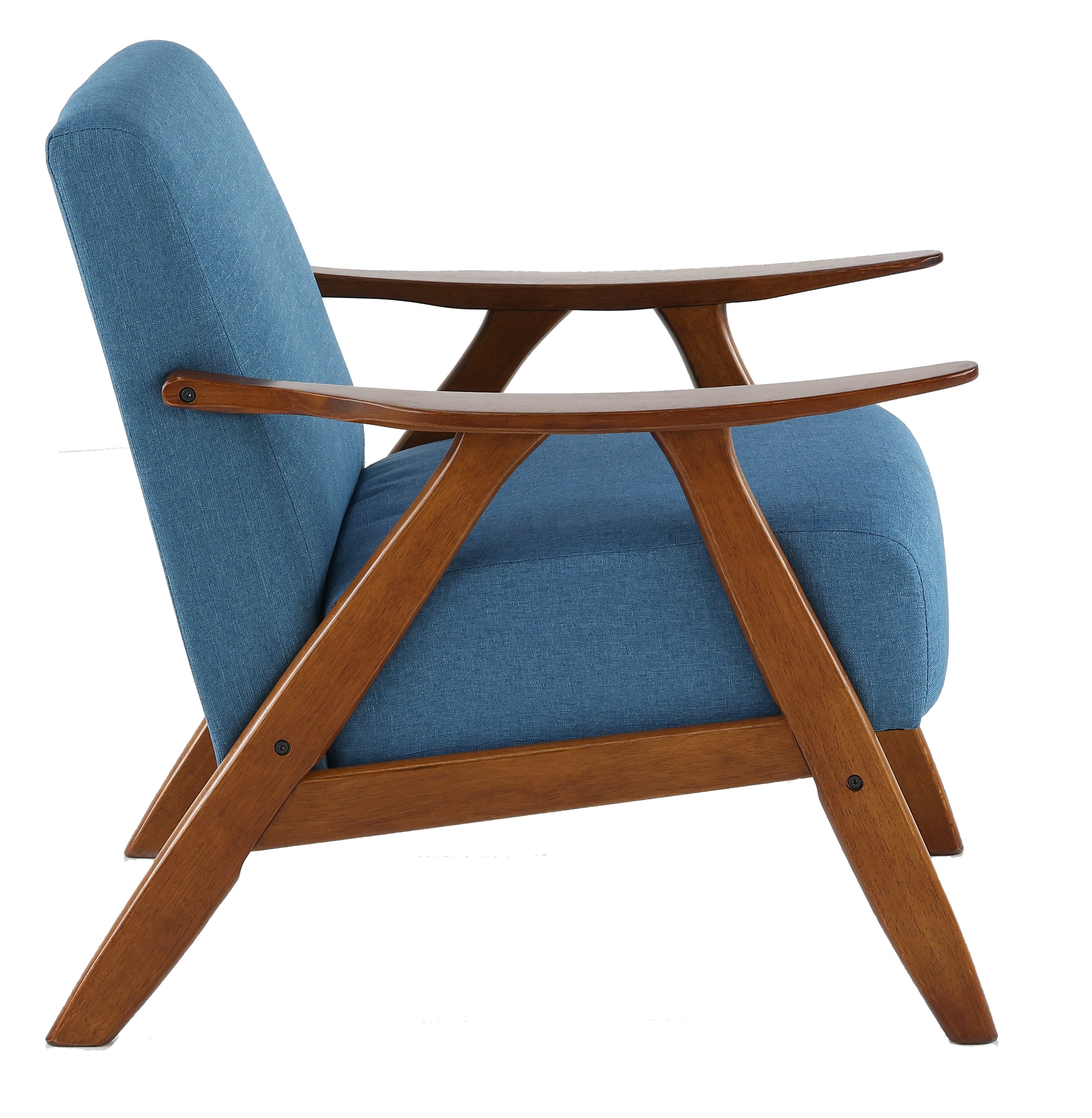 Damala Blue Accent Chair-4