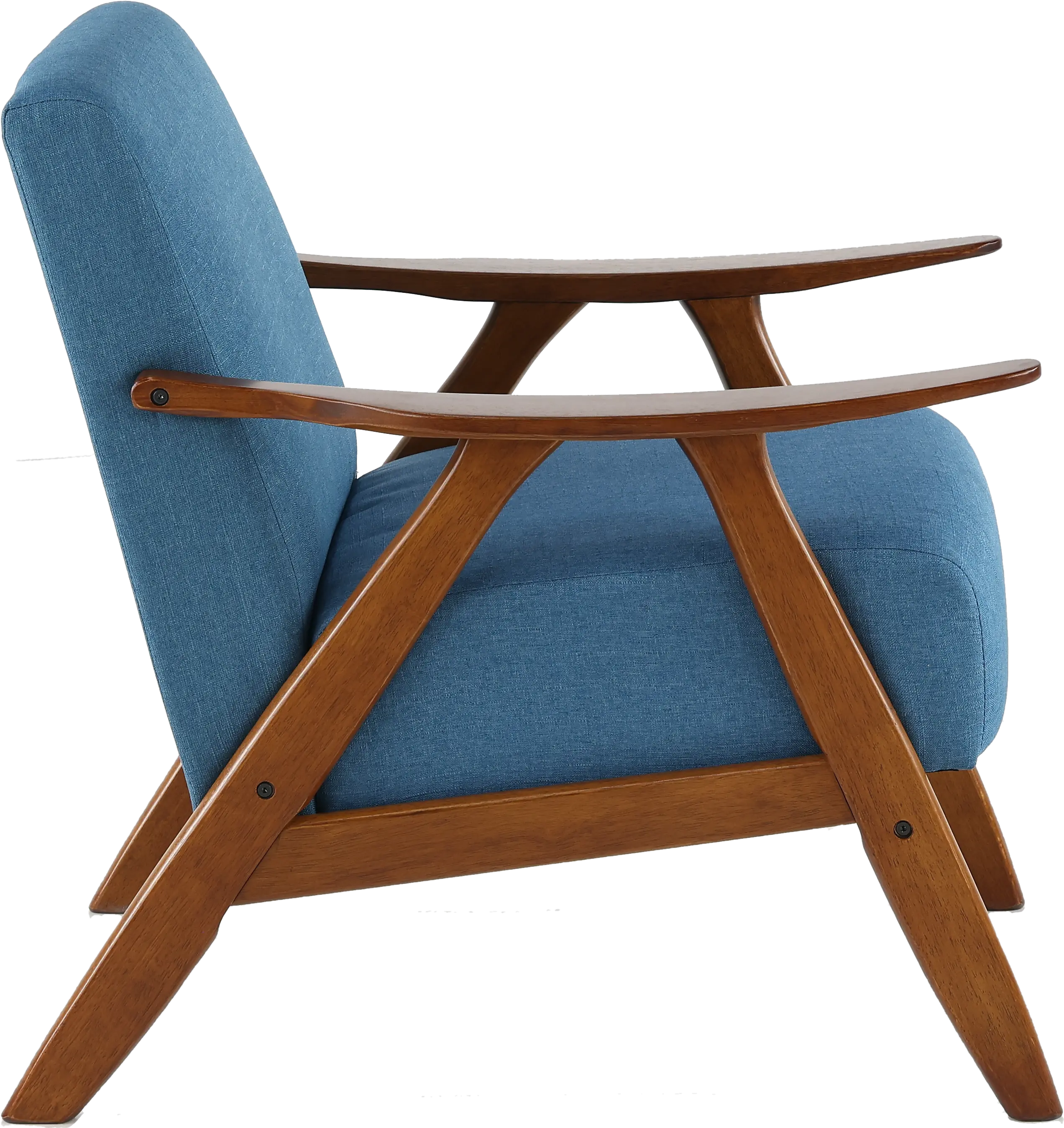 Damala Blue Accent Chair-4