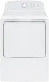 HTX24EASKWS Hotpoint Aluminized Alloy Electric Dryer - 6.2 cu. ft. White