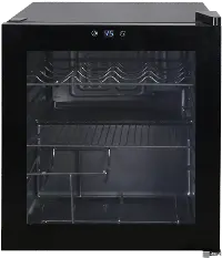 WBC16Z1B Avanti Wine and Beverage Cooler - 1.6 cu. ft., 17 Inch Black