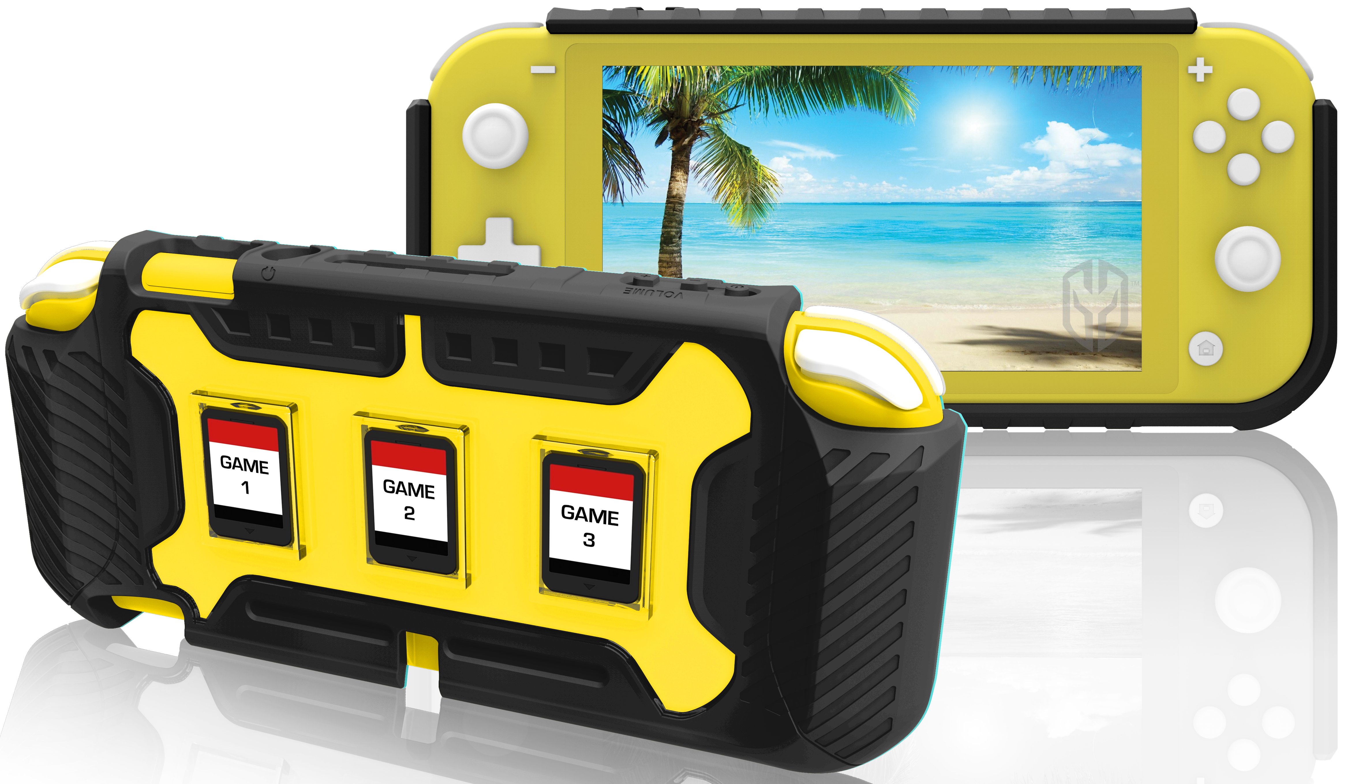 Nintendo Switch Lite Black Armor Case-1