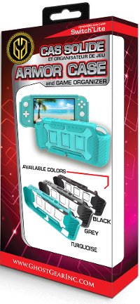 Nintendo Switch Lite Blue Armor Case-2