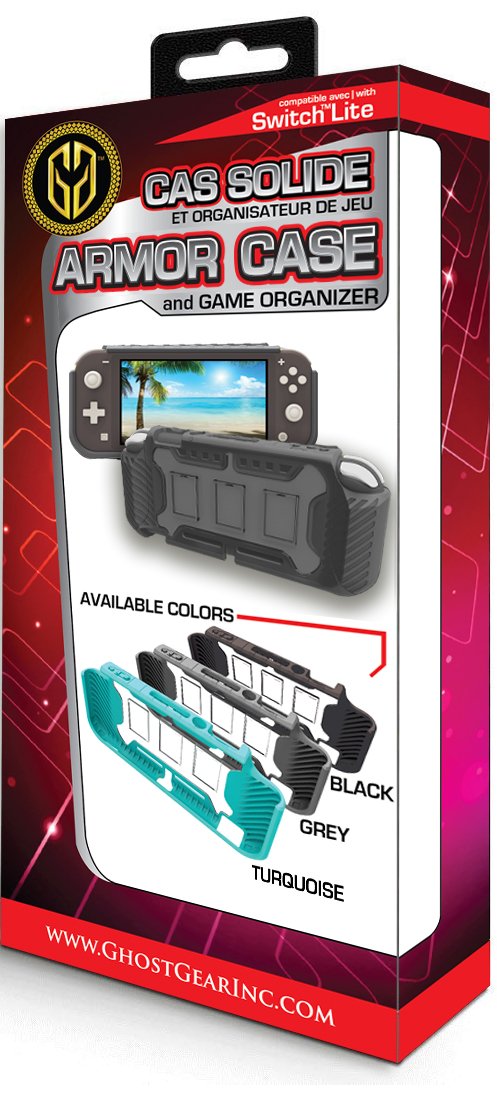 Nintendo Switch Lite Gray Armor Case-2