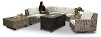 Modern Patio Fire Pit Table - Vale-7